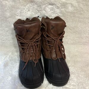 London Fog men's snow boots with 3M Thinsulate thermal insulation, size 7M US